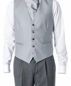 Wilvorst Cut Weste 408230/01/20 A-Line, Wolle, Grau