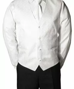 Wilvorst Weste weiß 407207/90/14 Mikrofaser