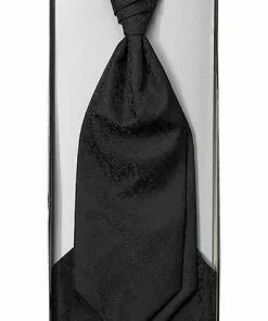 Wilvorst Krawattenplastron 407207/10/0612 Plastron und Einstecktuch, Mikrofaser, Schwarz -Anzüge & Westen Geschäft 111588 norm6