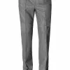 HILTL Hose Milano-U 42053/33802/14 Hose Milano U, Classic Fit, Flanell, Grau meliert, Grau
