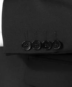 DIGEL Anzug Modern F. 99832/120033+99832/116062/10 Modern Fit, Schurwolle Super100, Schwarz -Anzüge & Westen Geschäft 118421 norm3