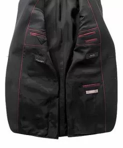 DIGEL Anzug Modern F. 99832/120033+99832/116062/10 Modern Fit, Schurwolle Super100, Schwarz -Anzüge & Westen Geschäft 118421 norm4