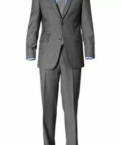 DIGEL Anzug Modern Fit 99820/126003+116062/42 Schurwolle Super120, Grau, Anthrazit