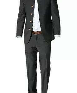 Lodenfrey Anzug B8105+B6213/18451/85 Cool-Wool, Graphitgrau, Anthrazit