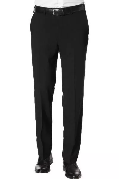 HILTL Ultratorto Super 120's Como 42077/34800/01 Hose Como, Schurwolle Super120, Schwarz -Anzüge & Westen Geschäft 120073 norm