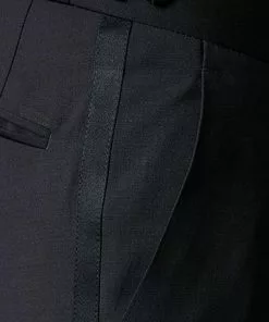 DIGEL Smokinghose Modern Fit 1009320/Shawn/10 Smokinghose Shawn, Schurwolle Super100, Schwarz -Anzüge & Westen Geschäft 128611 norm3