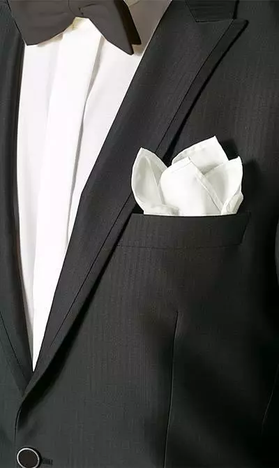 Wilvorst Anzug 413201/60/7951/222/2 Slim Line, Wolle-Viskose, Dunkelbraun gestreift 5 Wilvorst Anzug 413201/60/7951/222/2 Slim Line, Wolle-Viskose, Dunkelbraun gestreift – Bild 3