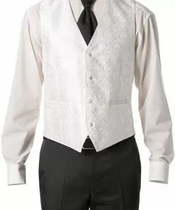 Wilvorst Weste ecru 497204/91/40 Mikrofaser