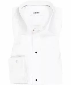 ETON Slim Fit Evening UMA 7343/70509/01 Hemd, Baumwolle, Weiß