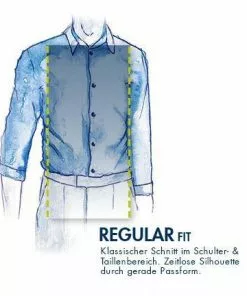 ETON Contemporary Fit Evening UMA 7343/70309/01 Hemd, Baumwolle, Weiß -Anzüge & Westen Geschäft 140587 norm3