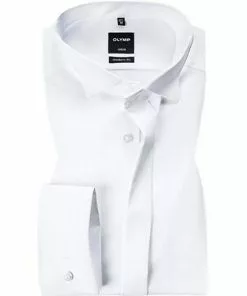 OLYMP Hemd Luxor Modern Fit 0395/65/00 Popeline, Weiß
