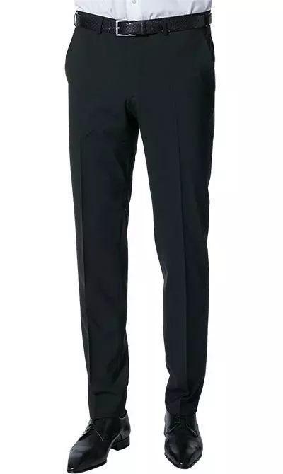 DIGEL Anzug Extra Slim Fit 99849/120108+110049/10 Schurwoll-Stretch, Schwarz 8 DIGEL Anzug Extra Slim Fit 99849/120108+110049/10 Schurwoll-Stretch, Schwarz – Bild 6