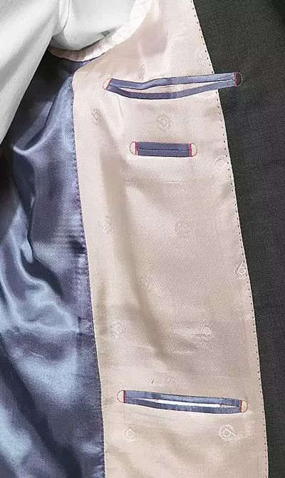 bugatti Anzug Regular Fit 99801/791000+788000/280 Schurwolle, Anthrazit 7 bugatti Anzug Regular Fit 99801/791000+788000/280 Schurwolle, Anthrazit – Bild 5