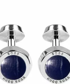BOSS Manschettenknöpfe Simony 50219288/410 Messing, Navy