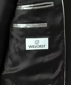 Wilvorst Smoking Juan 401201/01/1500 + 530 Schurwolle Super100, Schwarz 12 Wilvorst Smoking Juan 401201/01/1500 + 530 Schurwolle Super100, Schwarz -Anzüge & Westen Geschäft 149987 norm4