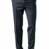 Carl Gross Hose 00/003N0/332023/Sascha/63 Modern Fit, Schurwolle Super110 Reda, Dunkelblau meliert, Blau 1 Carl Gross Hose 00/003N0/332023/Sascha/63 Modern Fit, Schurwolle Super110 Reda, Dunkelblau meliert, Blau -Anzüge & Westen Geschäft 151893 norm