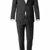 bugatti Anzug Smart Fit 99801/793000+788300/290 Schurwolle, Schwarz