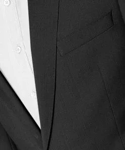 bugatti Anzug Smart Fit 99801/793000+788300/290 Schurwolle, Schwarz -Anzüge & Westen Geschäft 159389 norm3