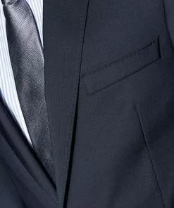 bugatti Anzug Smart Fit 99801/793000+788300/390 Schurwolle, Marineblau, Marine -Anzüge & Westen Geschäft 159390 norm3