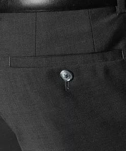 bugatti Anzug Smart Fit 99801/793000+788300/280 Schurwolle, Anthrazit -Anzüge & Westen Geschäft 159392 norm8