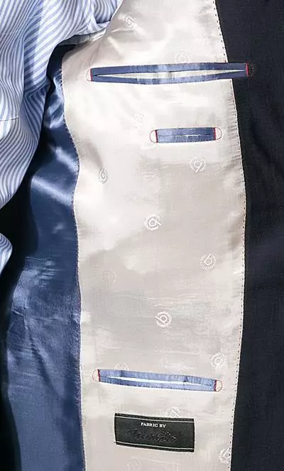 bugatti Anzug Regular Fit 99801/791000+788000/390 Schurwolle, Marine 7 bugatti Anzug Regular Fit 99801/791000+788000/390 Schurwolle, Marine – Bild 5