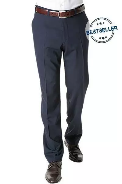 DIGEL Hose Modern Fit Per-V 99976/111066/22 Hose Per, Schurwolle Fleckenschutz, Marine 3 DIGEL Hose Modern Fit Per-V 99976/111066/22 Hose Per, Schurwolle Fleckenschutz, Marine