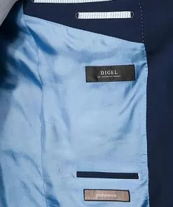 DIGEL Anzug Modern F. 99832/120033+99832/116062/24 Modern Fit, Schurwolle, Marine -Anzüge & Westen Geschäft 160664 norm4