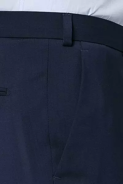 DIGEL Hose Modern Fit Per 99832/116062/24 Schurwolle Super100, Blau, Marine 5 DIGEL Hose Modern Fit Per 99832/116062/24 Schurwolle Super100, Blau, Marine – Bild 3