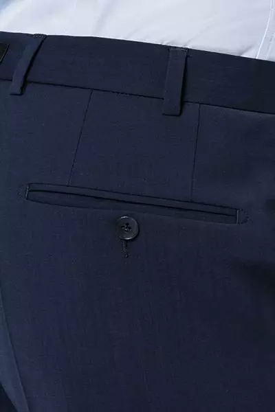 DIGEL Hose Modern Fit Per 99832/116062/24 Schurwolle Super100, Blau, Marine 6 DIGEL Hose Modern Fit Per 99832/116062/24 Schurwolle Super100, Blau, Marine – Bild 4