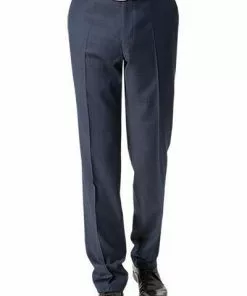 DIGEL Hose Modern Fit Per 99820/116062/24 Schurwolle Super120, Dunkelblau