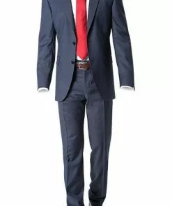 DIGEL Anzug Modern Fit 99820/126003+116062/24 Schurwolle Super120, Dunkelblau