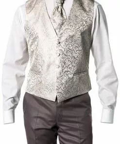 Wilvorst Weste ecru 427201/84/40 Mikrofaser