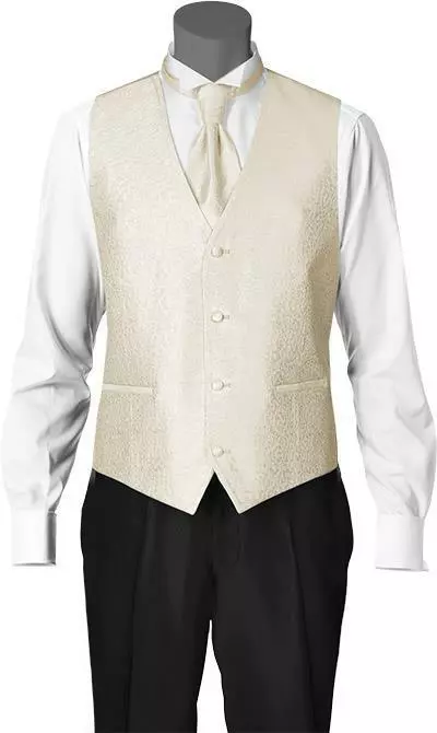 Wilvorst Weste ecru 417205/82/ Viskose, Creme 3 Wilvorst Weste ecru 417205/82/ Viskose, Creme