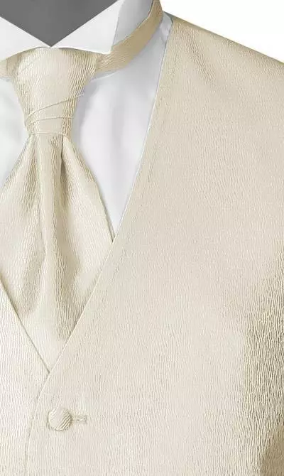 Wilvorst Weste ecru 417205/82/ Viskose, Creme 4 Wilvorst Weste ecru 417205/82/ Viskose, Creme – Bild 2