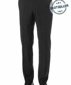 ROY ROBSON Hose 5000/0340/001 Regular Fit, Schurwolle Super110 Reda, Schwarz
