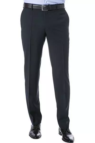 ROY ROBSON Hose 5000/0340/019 Regular Fit, Schurwolle Super110 Reda, Nachtblau, Marine 3 ROY ROBSON Hose 5000/0340/019 Regular Fit, Schurwolle Super110 Reda, Nachtblau, Marine