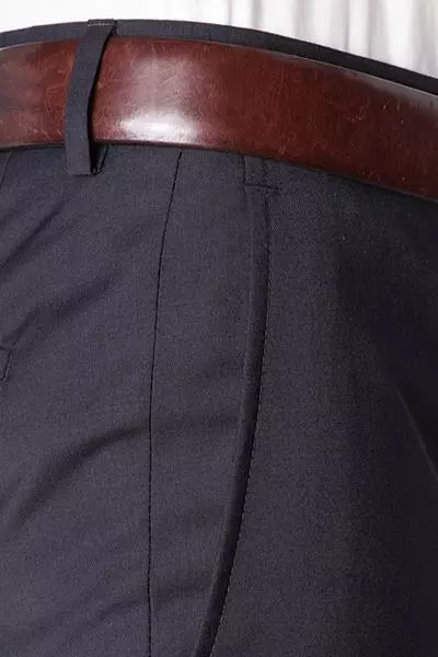 ROY ROBSON Hose 5000/0340/019 Regular Fit, Schurwolle Super110 Reda, Nachtblau, Marine 4 ROY ROBSON Hose 5000/0340/019 Regular Fit, Schurwolle Super110 Reda, Nachtblau, Marine – Bild 2