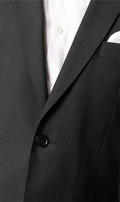 ROY ROBSON Anzug 5000/3042+0340/001 Regular Fit, Schurwolle Super110 Reda, Schwarz 4 ROY ROBSON Anzug 5000/3042+0340/001 Regular Fit, Schurwolle Super110 Reda, Schwarz – Bild 2