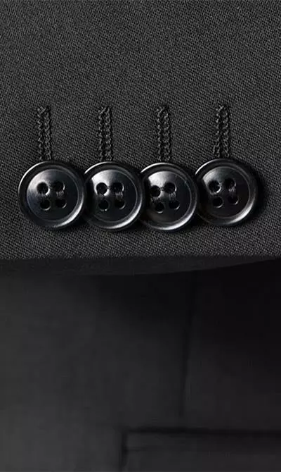 ROY ROBSON Anzug 5000/3042+0340/001 Regular Fit, Schurwolle Super110 Reda, Schwarz 5 ROY ROBSON Anzug 5000/3042+0340/001 Regular Fit, Schurwolle Super110 Reda, Schwarz – Bild 3