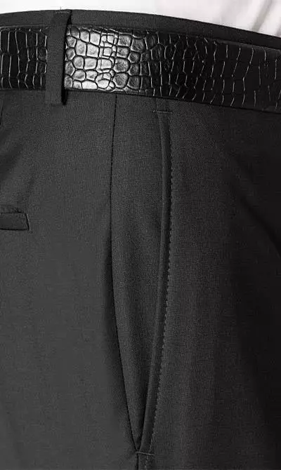 ROY ROBSON Anzug 5000/3042+0340/001 Regular Fit, Schurwolle Super110 Reda, Schwarz 9 ROY ROBSON Anzug 5000/3042+0340/001 Regular Fit, Schurwolle Super110 Reda, Schwarz – Bild 7