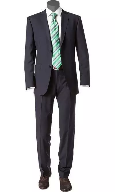 ROY ROBSON Anzug 5000/3042+0340/019 Regular Fit, Schurwolle Super110 Reda, Nachtblau, Marine 3 ROY ROBSON Anzug 5000/3042+0340/019 Regular Fit, Schurwolle Super110 Reda, Nachtblau, Marine