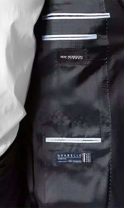 ROY ROBSON Anzug 5075/3042+0340/019 Regular Fit, Schurwolle Super150, Marine 6 ROY ROBSON Anzug 5075/3042+0340/019 Regular Fit, Schurwolle Super150, Marine – Bild 4