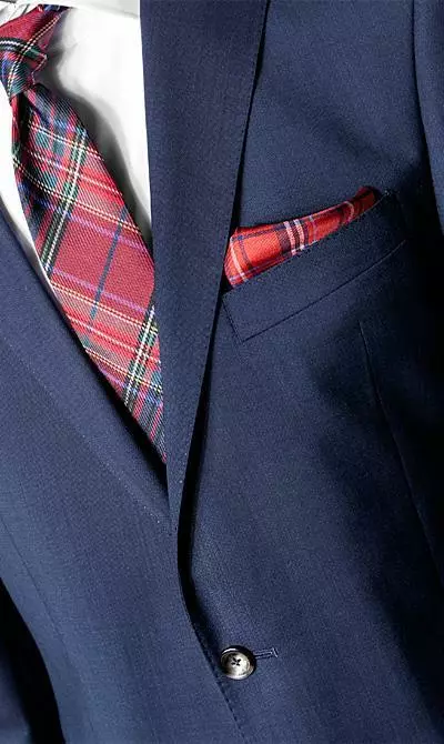 Tommy Hilfiger Tailored Anzug TT67834123 + 25/019 Fitted, Schurwolle Super130, Saphirblau 5 Tommy Hilfiger Tailored Anzug TT67834123 + 25/019 Fitted, Schurwolle Super130, Saphirblau – Bild 3