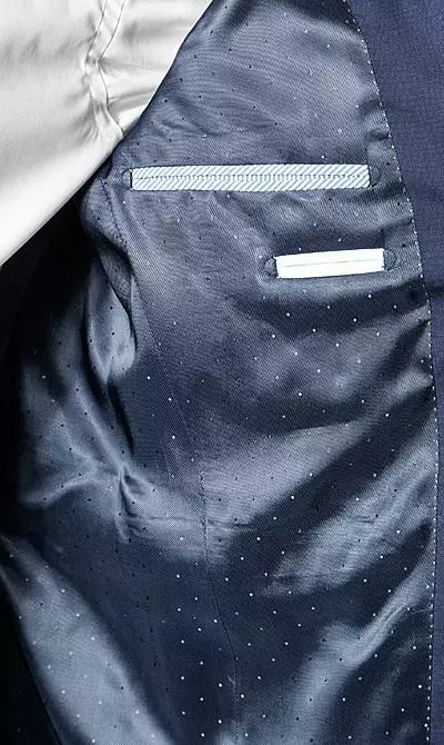 Tommy Hilfiger Tailored Anzug TT67834123 + 25/019 Fitted, Schurwolle Super130, Saphirblau 6 Tommy Hilfiger Tailored Anzug TT67834123 + 25/019 Fitted, Schurwolle Super130, Saphirblau – Bild 4