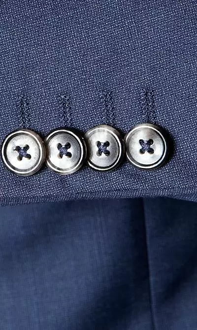 Tommy Hilfiger Tailored Anzug TT67834123 + 25/019 Fitted, Schurwolle Super130, Saphirblau 7 Tommy Hilfiger Tailored Anzug TT67834123 + 25/019 Fitted, Schurwolle Super130, Saphirblau – Bild 5