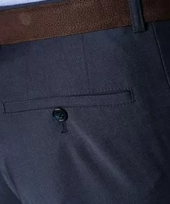 CG Hose Archiebald 20/025S0/433053/62 Modern Fit, Schurwolle, Dunkelblau meliert, Dunkelblau -Anzüge & Westen Geschäft 172737 norm3