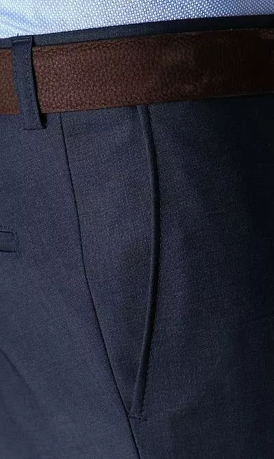 CG Anzug 20/025S0/423562+433053/62 Modern Fit, Schurwoll-Stretch, Nachtblau meliert, Dunkelblau 9 CG Anzug 20/025S0/423562+433053/62 Modern Fit, Schurwoll-Stretch, Nachtblau meliert, Dunkelblau – Bild 7