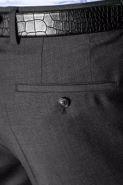 Pierre Cardin Hose Damien 72002/850/10001/2100 Regular Fit, Schurwolle, Anthrazit 4 Pierre Cardin Hose Damien 72002/850/10001/2100 Regular Fit, Schurwolle, Anthrazit – Bild 2