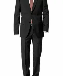 Pierre Cardin Anzug 52250+72002/850/10001/2000 Regular Fit, Schurwolle, Schwarz