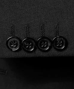 Pierre Cardin Anzug 52250+72002/850/10001/2000 Regular Fit, Schurwolle, Schwarz -Anzüge & Westen Geschäft 174568 norm4